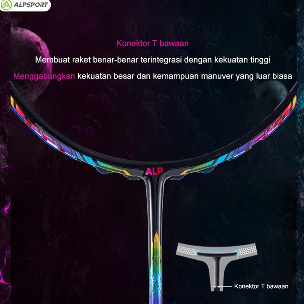 Big Promo Alpsport Xc Max 32Lbs Warna Gradien Bingkai Pelangi 4U 82G Sangat Ringan 100% Serat Karbon