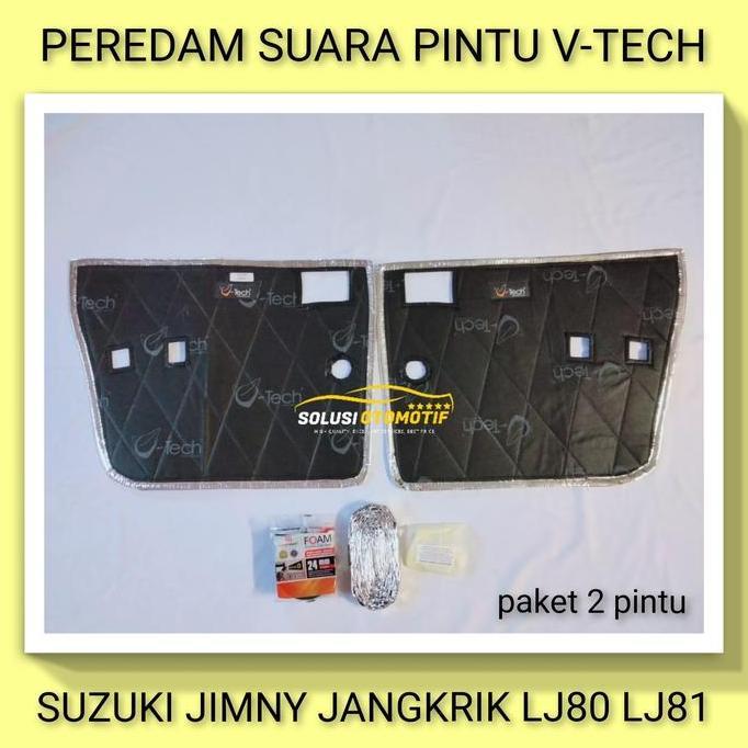 Suzuki Jimny Jangkrik Lj80 Lj81 1970-1981+ Peredam Suara Pintu Mobil