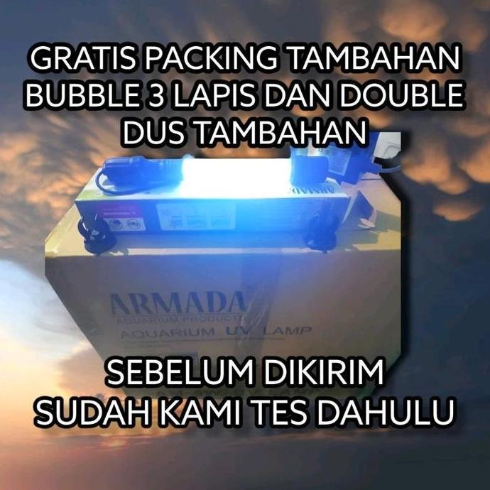SIAP KIRIM Lampu UV 9 Watt / Lampu UV Armada 9 Watt