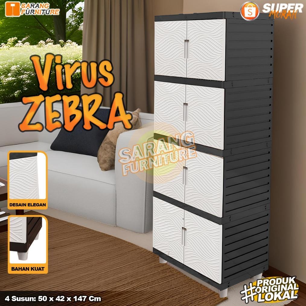 Diskont Lemari Plastik Lemari Pakaian Plastik Susun Kaca Ada Kunci Lemari Tabitha Penguncian Tabitha