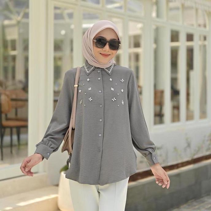 Pearl Blouse by Vanilla Hijab [Atasan Wanita]