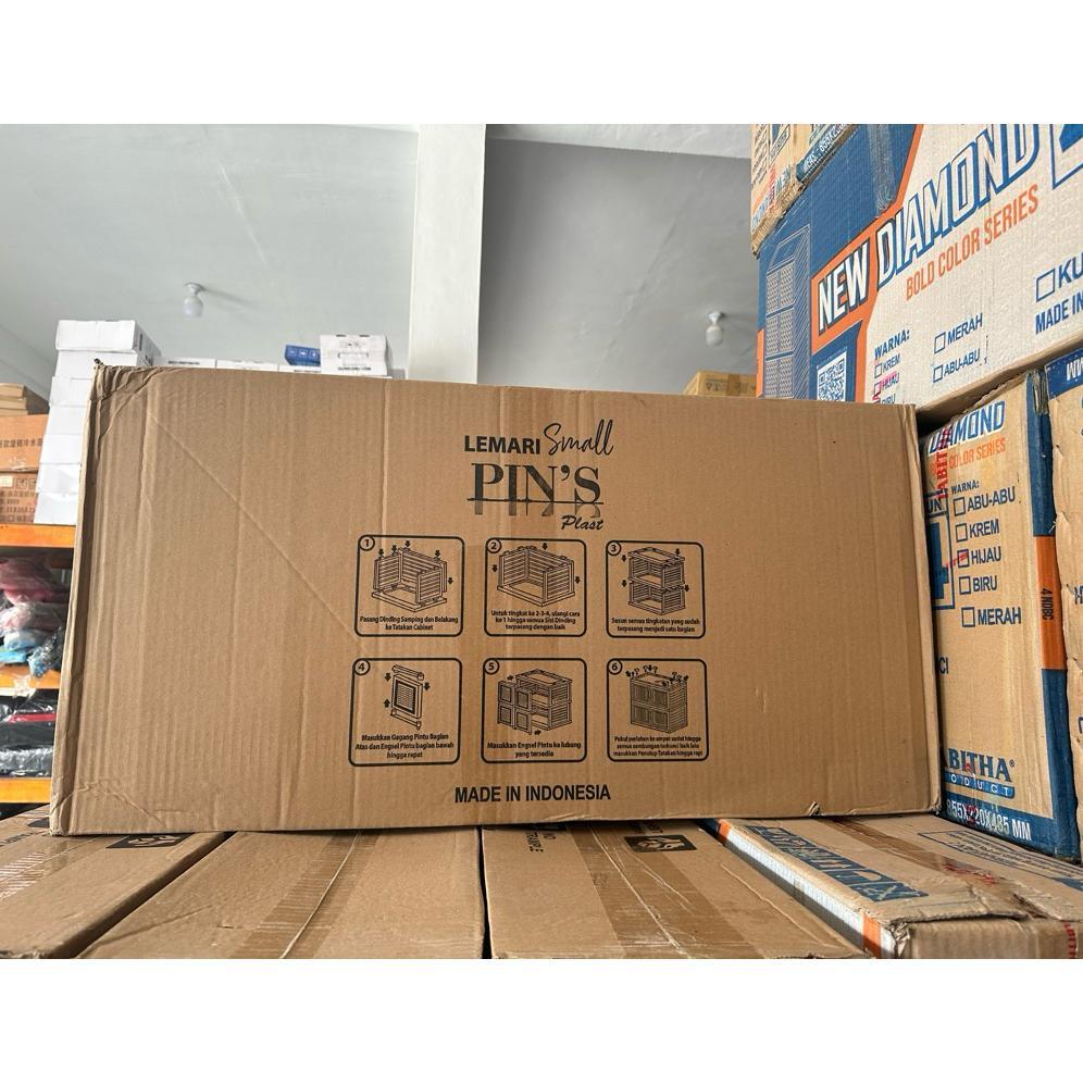 Awet (Ready Pekanbaru ) Lemari  Plastik 4 Susun  / Lemari Baju/Lemari Plastik Jumbo/Lemari  Pakian P