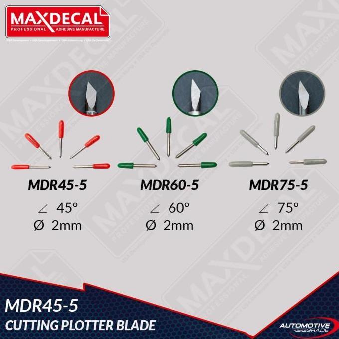 New MDM-50 MAXDECAL Blade Holder Mesin MIMAKI Cutting Plotter Isi Mata Pisau ROLAND JINKA 2 mm