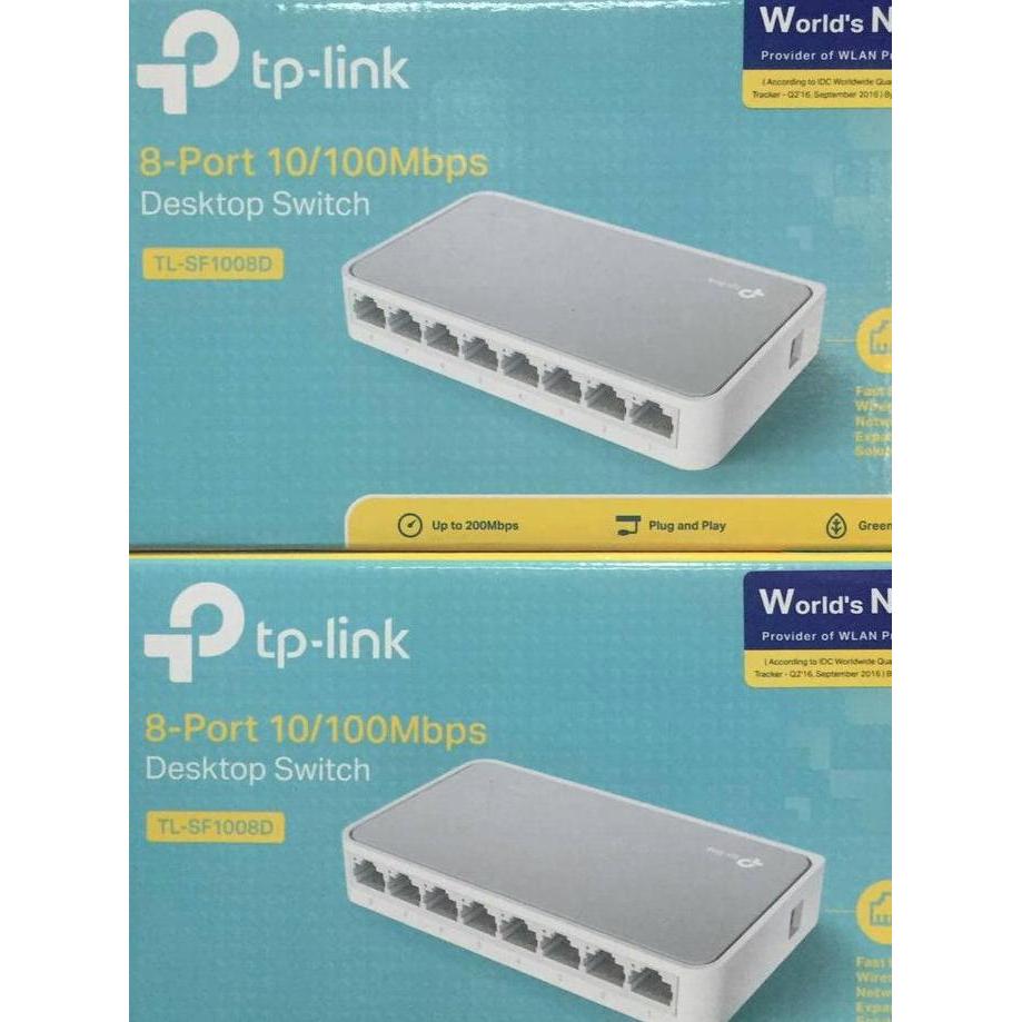 New Switch Hub 8 Port Tp Link