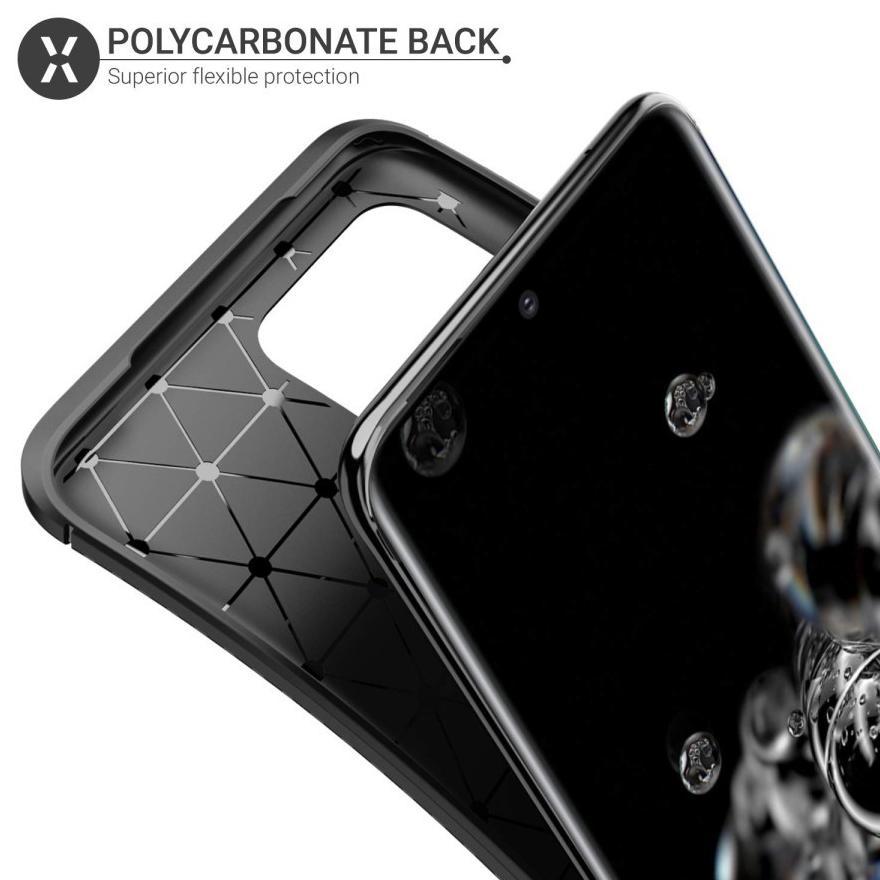 HOT DEALS CASE SAMSUNG S20 / S20 FE / S20 PLUS / S20 ULTRA Autofocus Carbon Slim Armor Anti Shock - 
