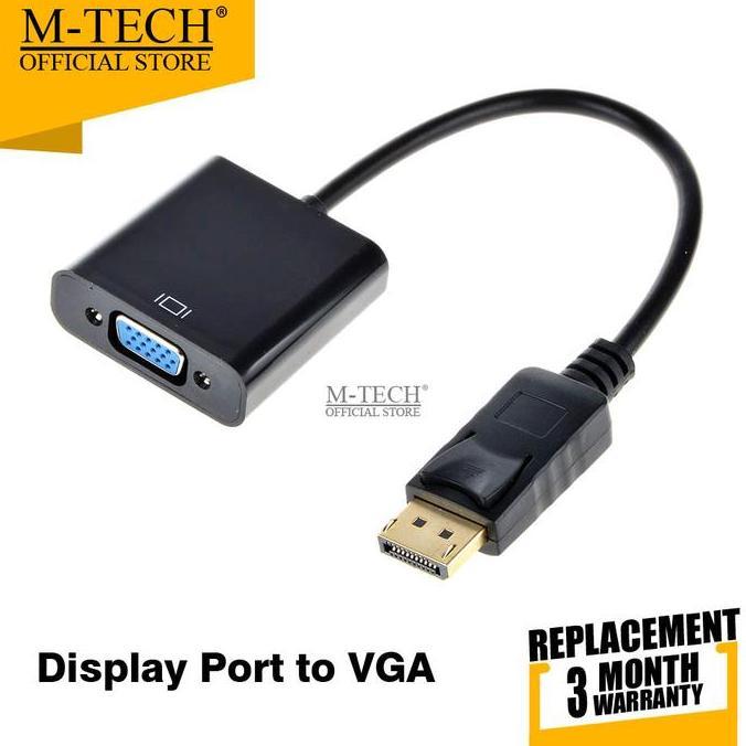 KABEL DISPLAY PORT TO VGA CONVERTER / DP TO VGA