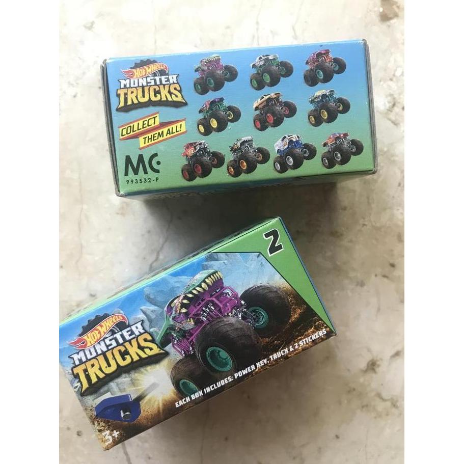 New  Hot Wheels Monster Trucks Mini - Milk Monster