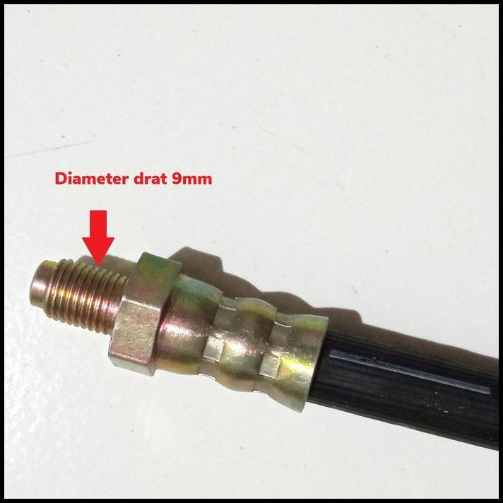 BEST DEAL SELANG REM BELAKANG JEEP WILLYS / CJ2A CJ3 CJ5 CJ6 - 42,5CM 