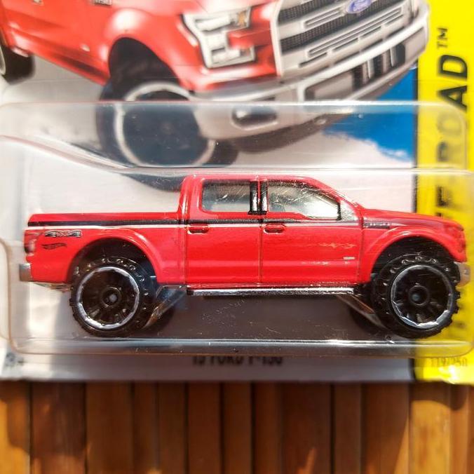 New  HOTWHEELS '15 FORD F-150 MERAH 2017