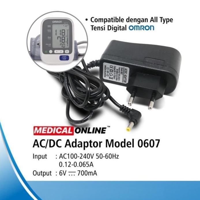Omron Adaptor / Power Supply Tensimeter Omron Semua Tipe