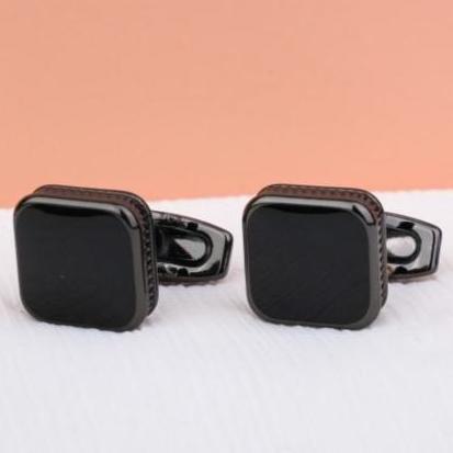 Cufflink Unik Bentuk Kotak | Thobe Kabak Mewah Drew Cufflink murah