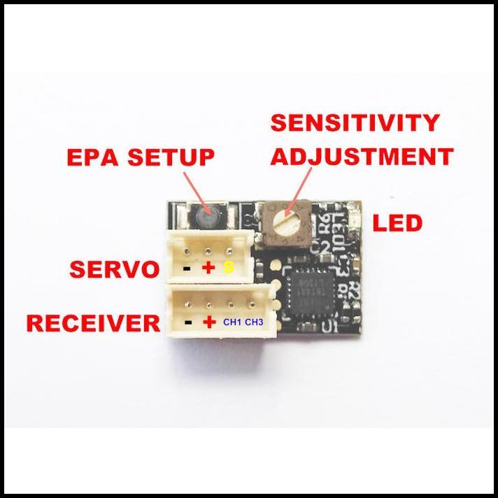 DISKON DASMIKRO SUPER NANO DRIFT GYRO V5 DSK-175 