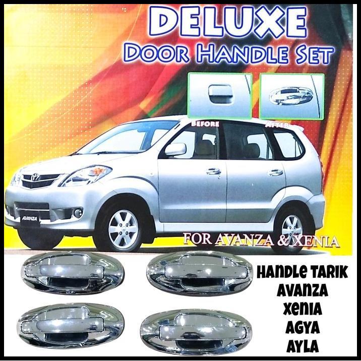 TERLARIS DOOR HANDLE / HANDLE PINTU CROME MODEL KOREA MOBIL AVANZA / XENIA LAMA 2004-2011 MODEL TARI