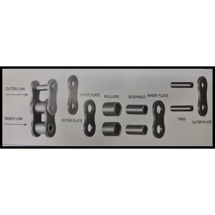 TERBARU SAMBUNGAN RANTAI OL RS 100 SINGLE OFFSET LINK 