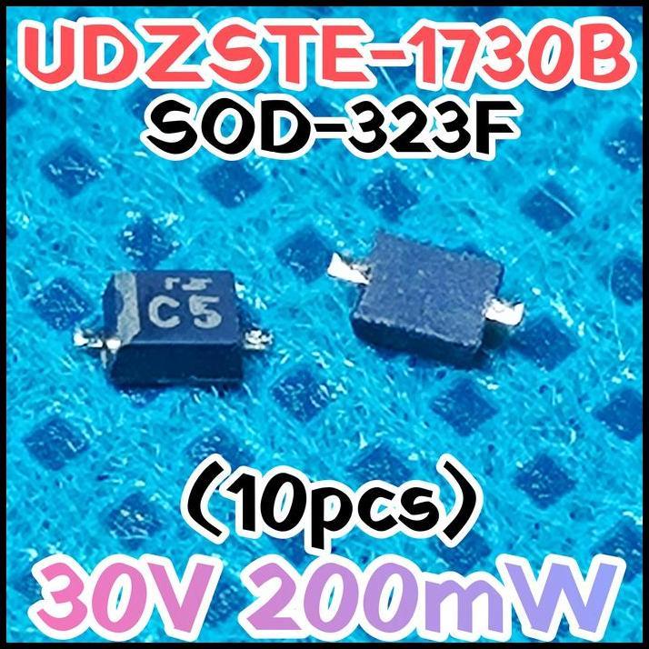 DISKON 10PCS DIODA ZENER UDZSTE-1730B SMD 30V 200MW 30V SOD-323F MARK C5 