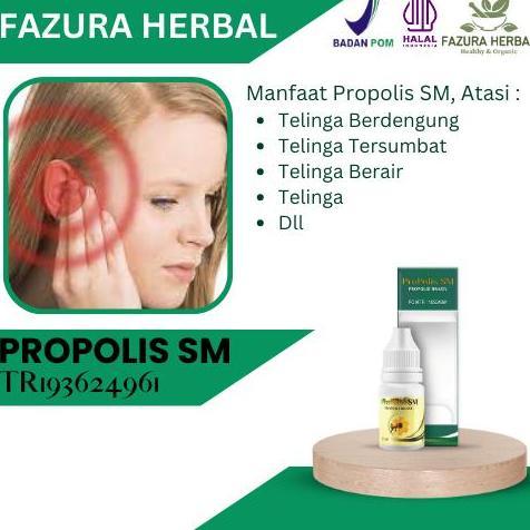 Propolis SM - Obat Telinga Berdengung, Obat Telinga Tersumbat