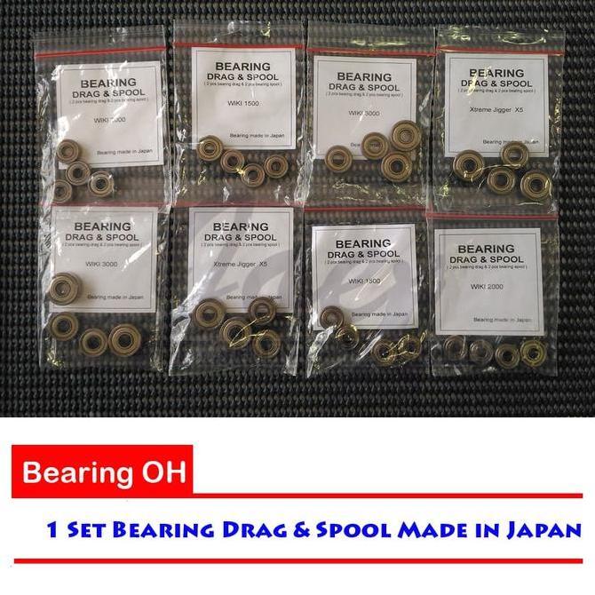 Bearing Set Reel OH Jigging Master - Xtreme Jigger Untuk Drag & Spool