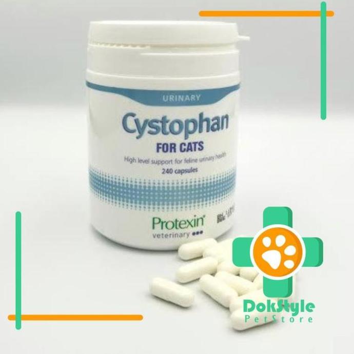 Cystophan Obat Urinary Saluran Kencing Kucing Mirip Cystaid Per15 Tabs