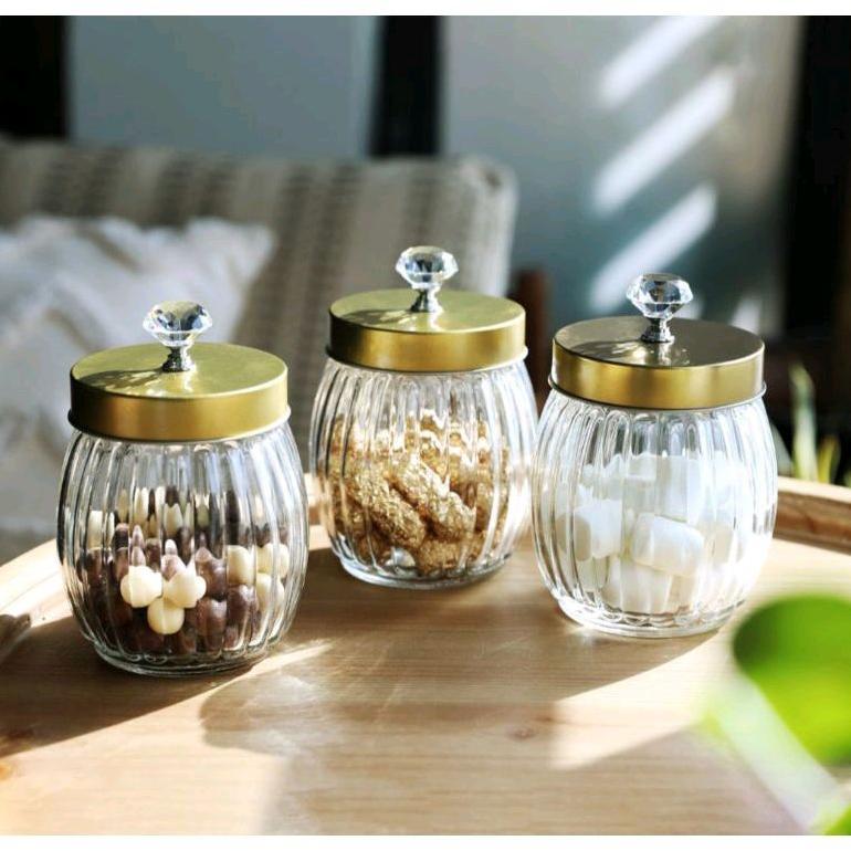 INFORMA TOPLES KACA WINONA SET 3PCS KEDAP UDARA