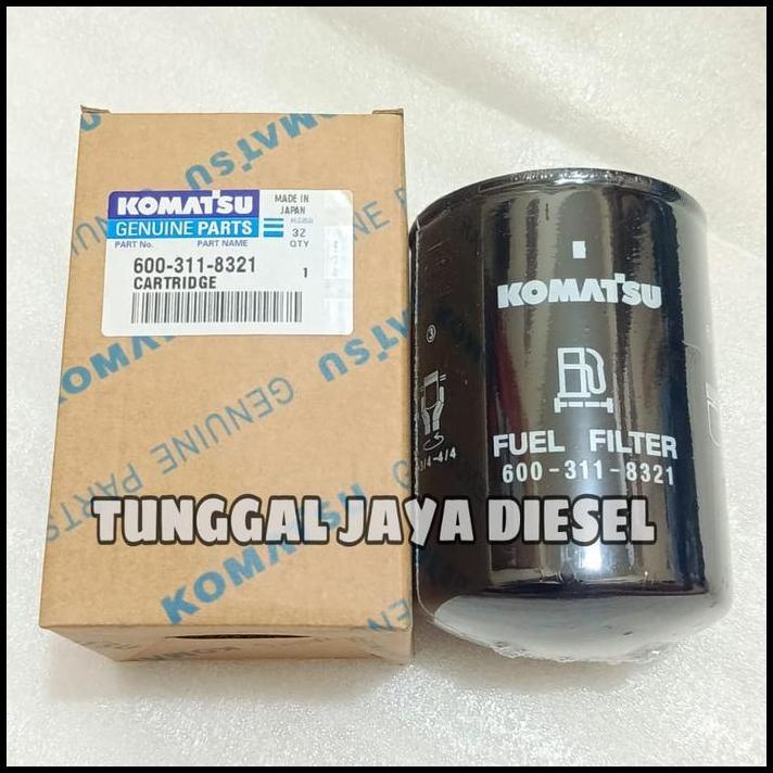 TERBARU 600-311-8321 6003118321 600 311 8321 FUEL FILTER SOLAR KOMATSU 