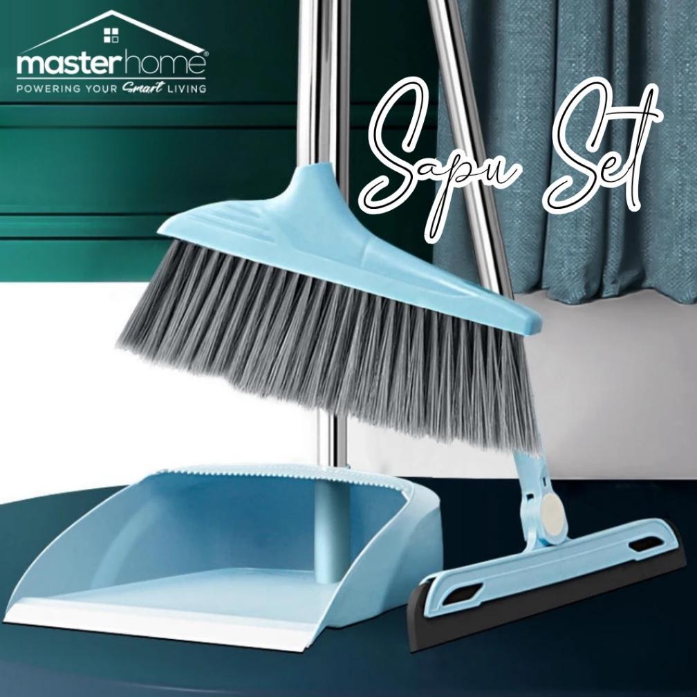 Termurah Masterhome Sapu Set 3In1 | Alat Pembersih Lantai | Set Sapu Pengki Pel | Broom Set | Sapu P