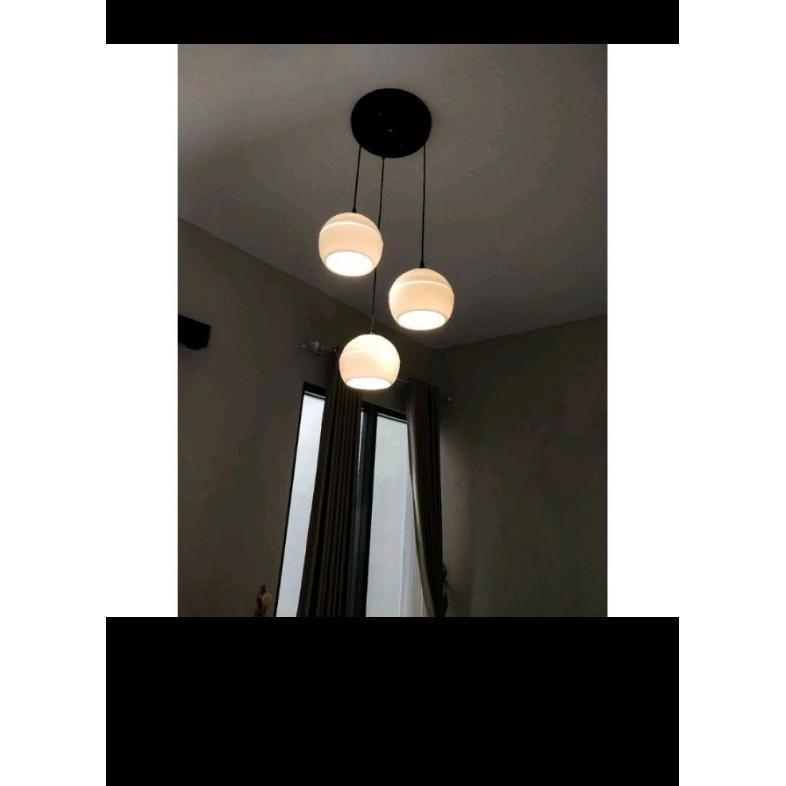 Unik Lampu Hias Gantung Plapon Minimalis Plastik Kuat