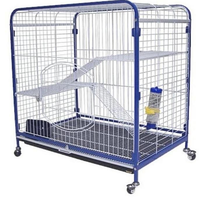 Kandang Octagon C-221 Kandang Tingkat 2 Lantai Kandang Kucing/Musang murah