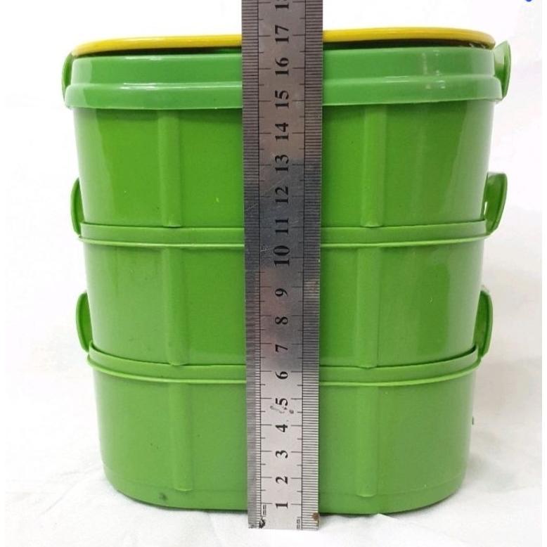 New Product Rantang 2 Susun 3 Susun Alaska Kotak Bekal Tempat Makan Tepak Makan