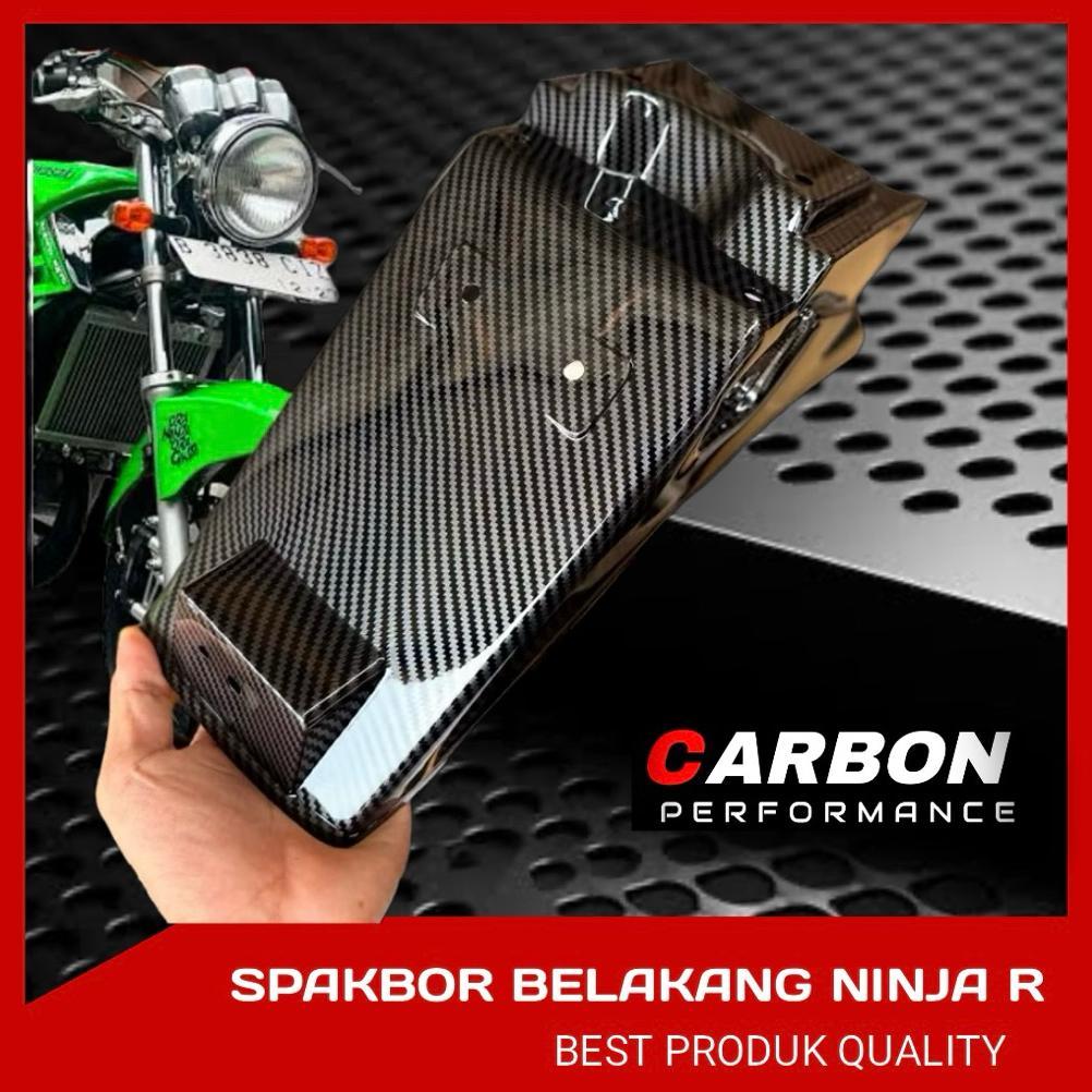 Terlaris Spakbor Belakang Ninja R Carbon Ninja Ss Carbon Glosy / Spakbor Belakang Ninja Carbon / Spa