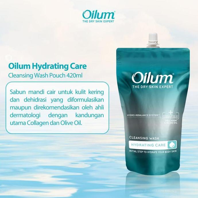 Fupp- Oilum Hydrating Care Cleansing Wash 420 Ml Pouch Spout Liquid