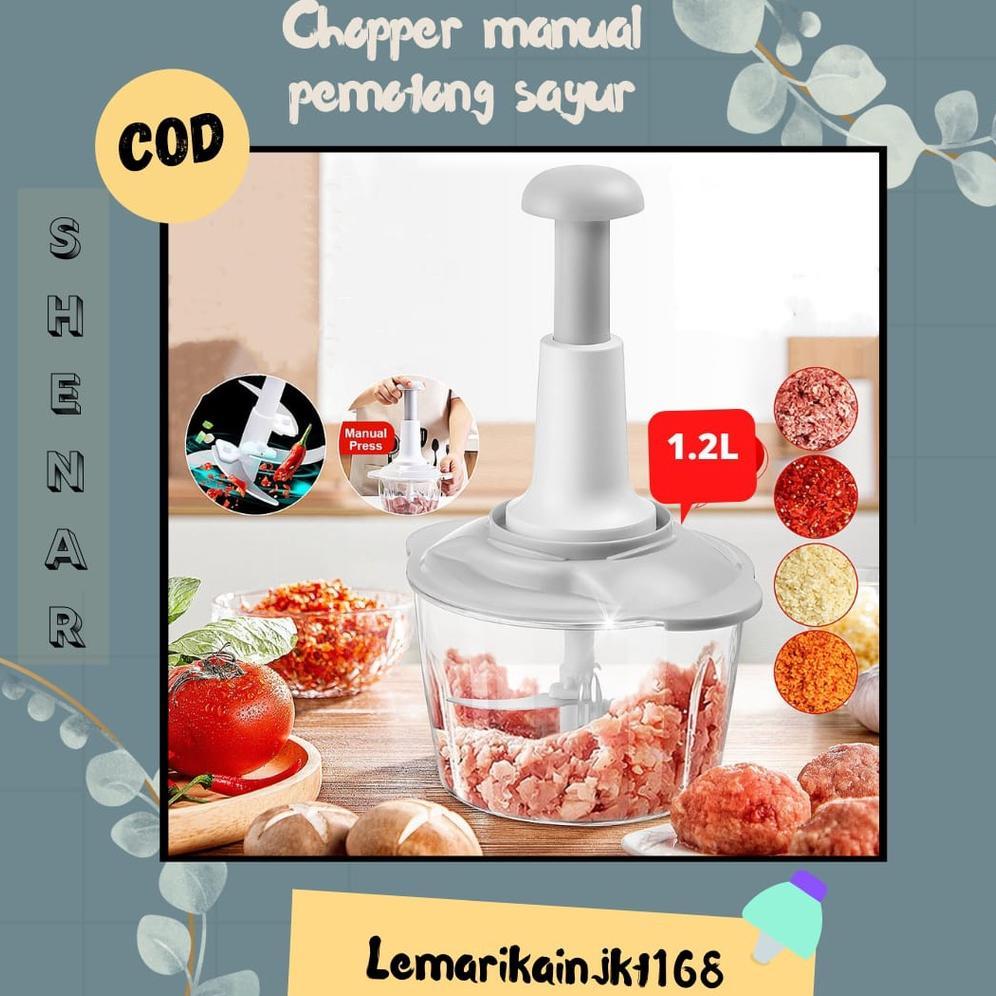 best sale chopper blender pemotong manual tekan pencacah penggiling daging |chopper manual 3 mata pi