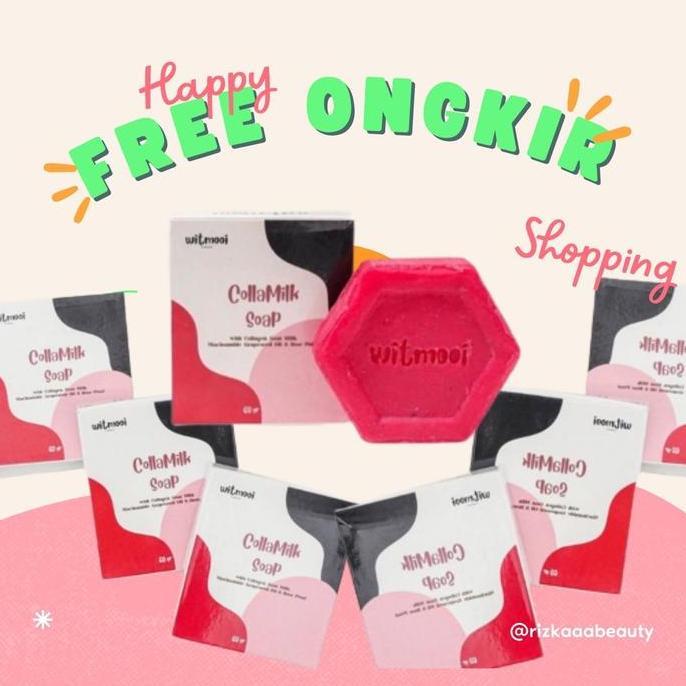 Fupp- [Sabun Witmooi] Witmooi Colla Milk Soap | Sabun Mencerahkan & Melembabkan
