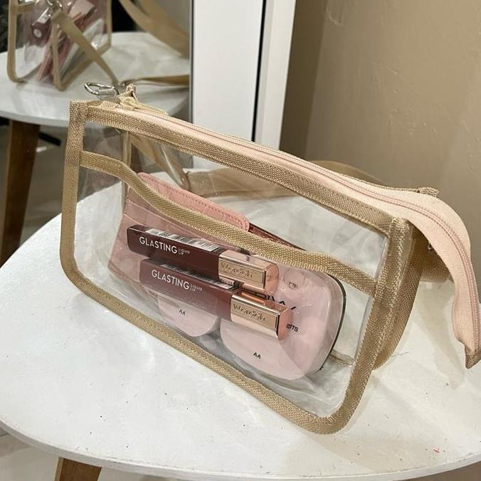 SHEINA BAG TAS SLEMPANG PVC TAS TRANSPARAN konser Korea murah