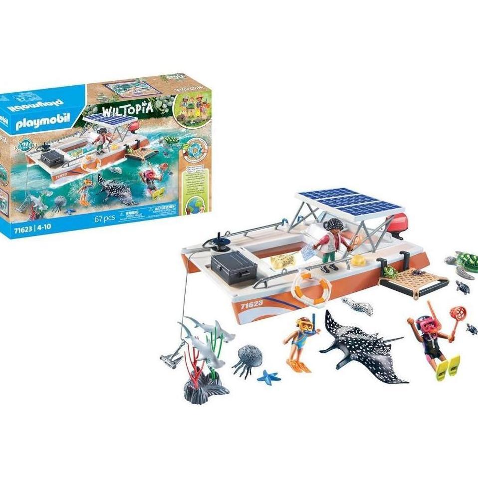BEST SELLER Playmobil Wiltopia: Coral Reef Examination