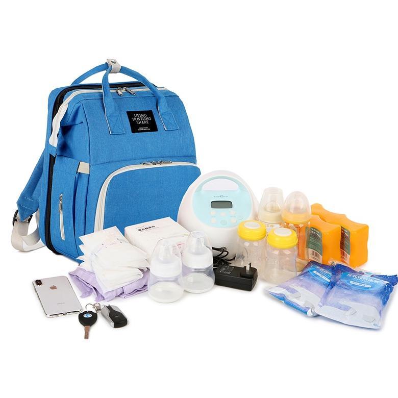 NEW PRODUCT Tas Bayi Ransel Multifungsi Tempat Tidur Bayi / Ransel Bayi / Tas Diapers Bag / Tas Bayi