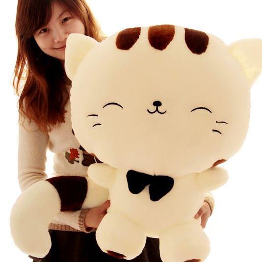 Promo Boneka Kucing Import 2 Warna Super Jumbo/ Boneka Berkwalitas Keberuntungan