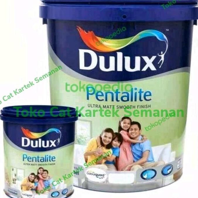 NEW Dulux Pentalite Antibacterial Apple White 44521 2.5 ltr galon gallon