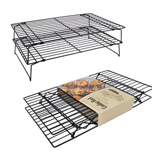 TERLARIS COOLING RACK KUE 3 SUSUN/COOLING RACK PENIRIS MAKANAN/RAK/RAK 3 SUSUN