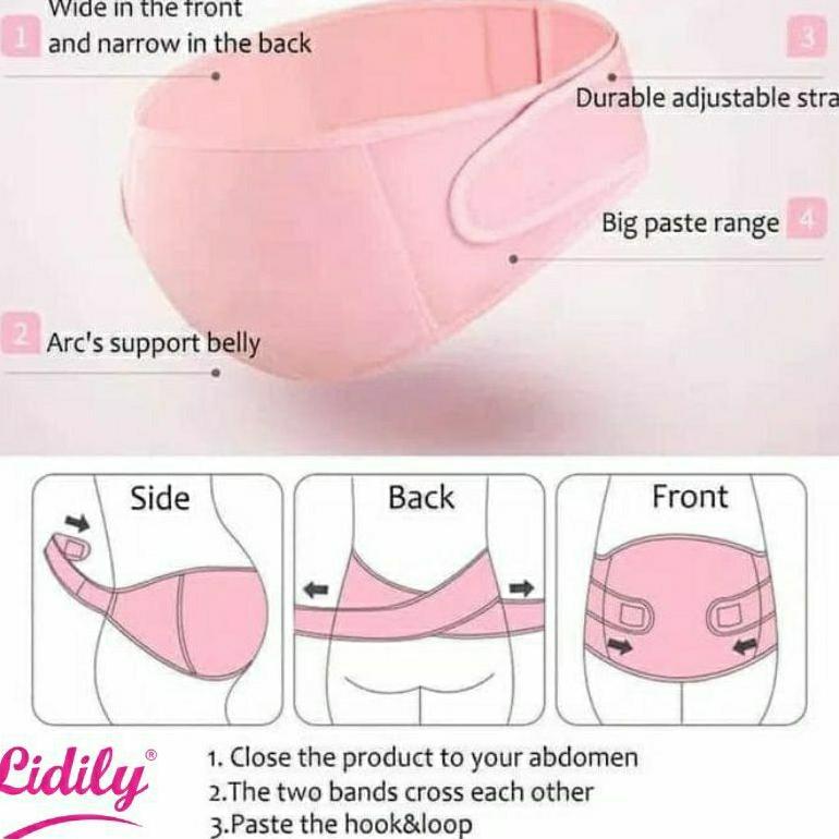 Disc Sorex Lidily Korset Penyangga Perut Ibu Hamil | Korset Penyangga Kehamilan Maternity Suport Bel