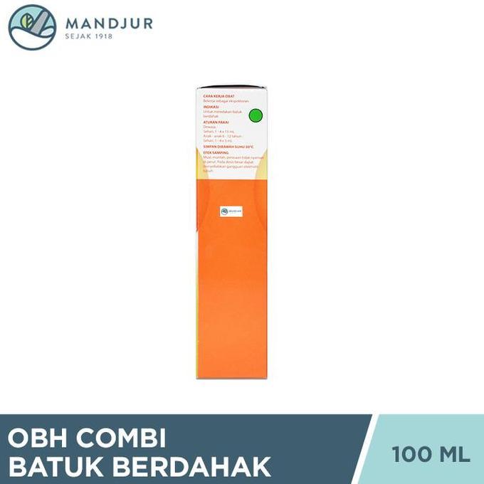Obh Combi Batuk Berdahak - Obat Batuk Berdahak, Pelega Tenggorokan