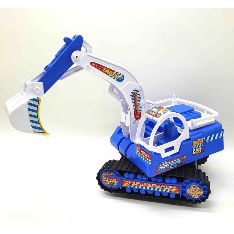 WAJIB PUNYA ST 2119 - MAINAN TRUK SUPER EXCAVATOR CONSTRUKSI BEGO SUPER JUMBO ST2119 KEKINIAN