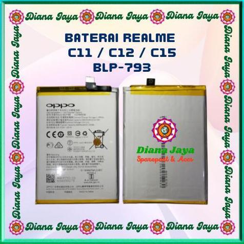 TERBARU - Baterai Realme C15 / Realme C12 / Realme C11 / BLP-793