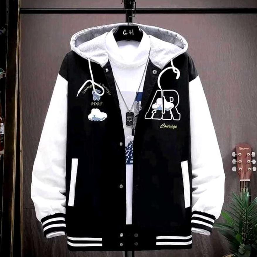100% AMAN Jaket Varsity Baseball Original FULL Sabllon - Jaket Bomber Varsity Pria Wanita Original P