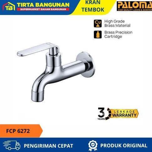 TERLARIS PALOMA F6272 KRAN AIR KRAN TEMBOK KERAN AIR TEMBOK KERAN BAK MANDI