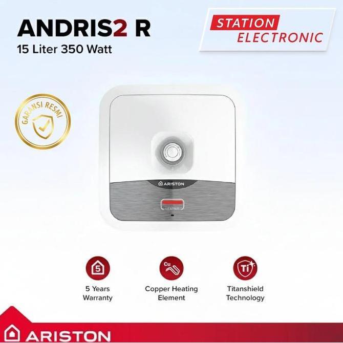 TERLARIS ARISTON WATER HEATER AN2-15R 15 LITER R AN215R / ANDRIS2 15R - 350 WATT