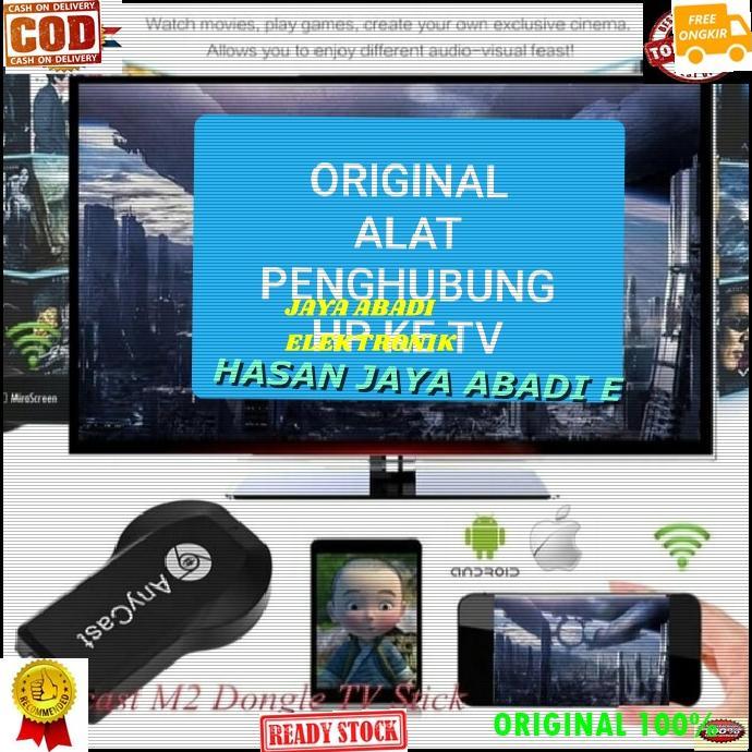 Sale J100 Original Anycast Alat Penyambung Hp Ke Tv Handphone Ke Televisi Dongle Hdmi Mirae Cast Pen