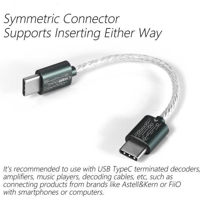 Dd Hifi Ddhifi Tc05 Tc05M2 Typec To Typec Usb Otg Cable For Dacamp Tc 05 Tc05 M2