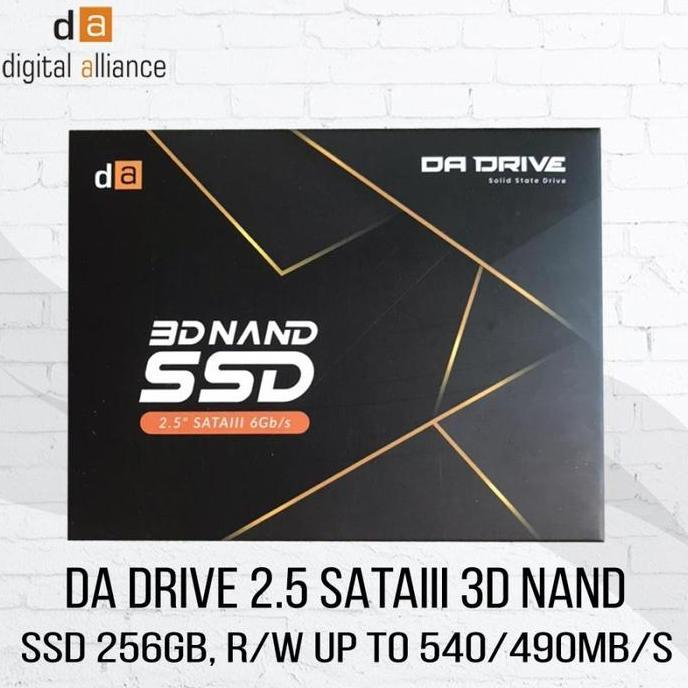 HARGA DISC - SSD Digital Alliance G600S 256GB Sata III - Ssd 256GB DA Drive Sata 3