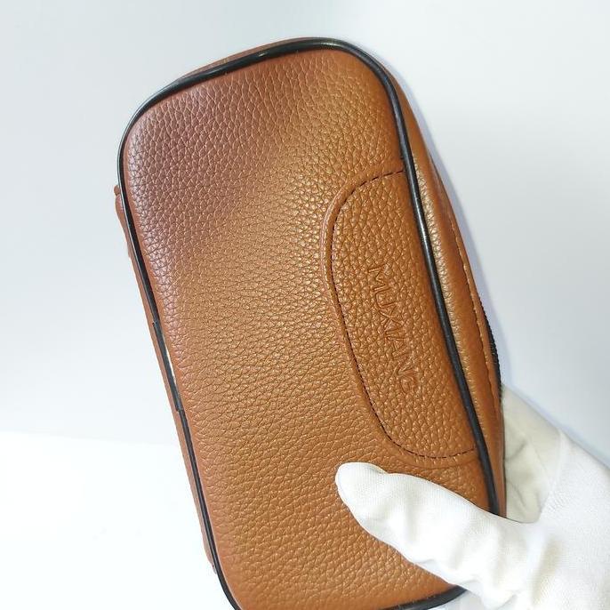 Brown Pipe Bag Tas Pipa Cangklong Tobacco Pipe Bag