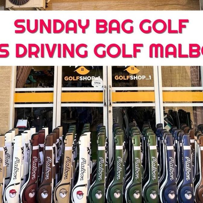 TERBARU - Golf Bag Driving Sunday Bag Golf Premium Quality